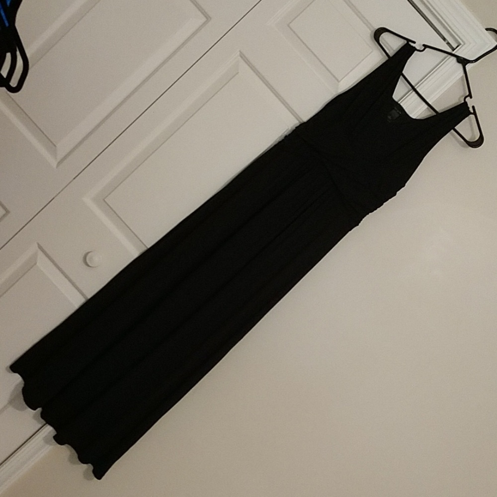 Ann Taylor Black Maxi dress S